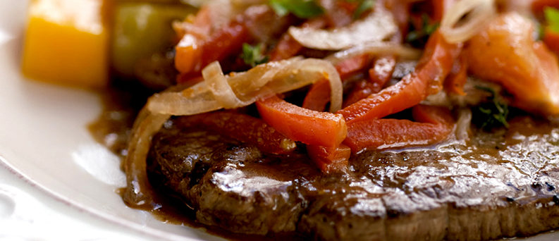 receta de Bifes a la Criolla